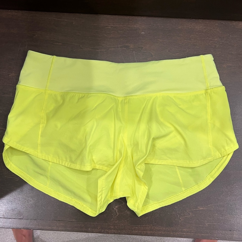 Highlighter yellow lulu speed up low rise